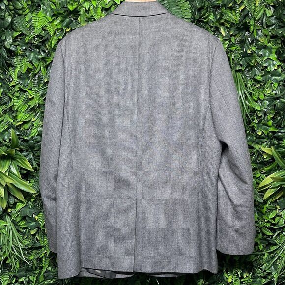 Ralph Lauren Suit Separate Mens 42R Gray Blazer Jacket Sport Coat Vented - Picture 9 of 9
